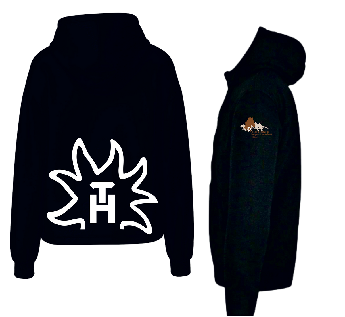 Mens Authentic Hooded Sweat