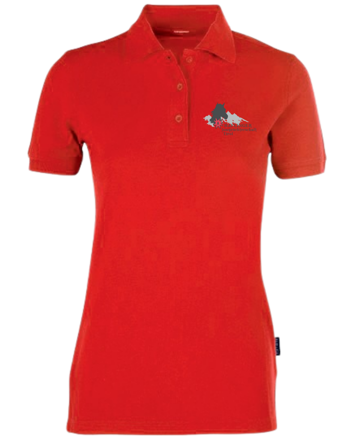 Ladies Fitted Stretch Polo ROT