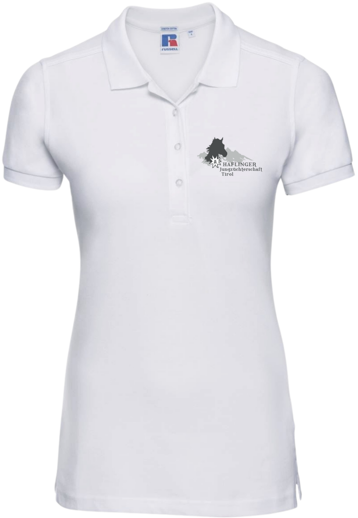 Womens Heavy Performance Polo WEISS